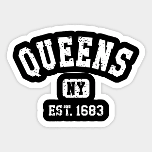 Queens New York Sticker